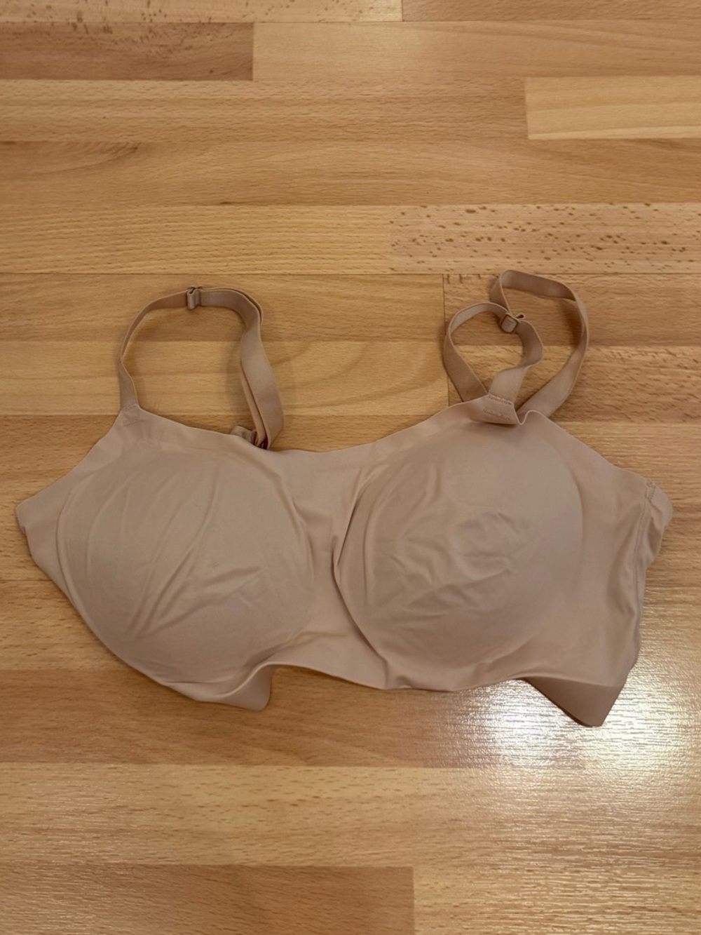 Seamless Nude T-Shirt Bralette by soma